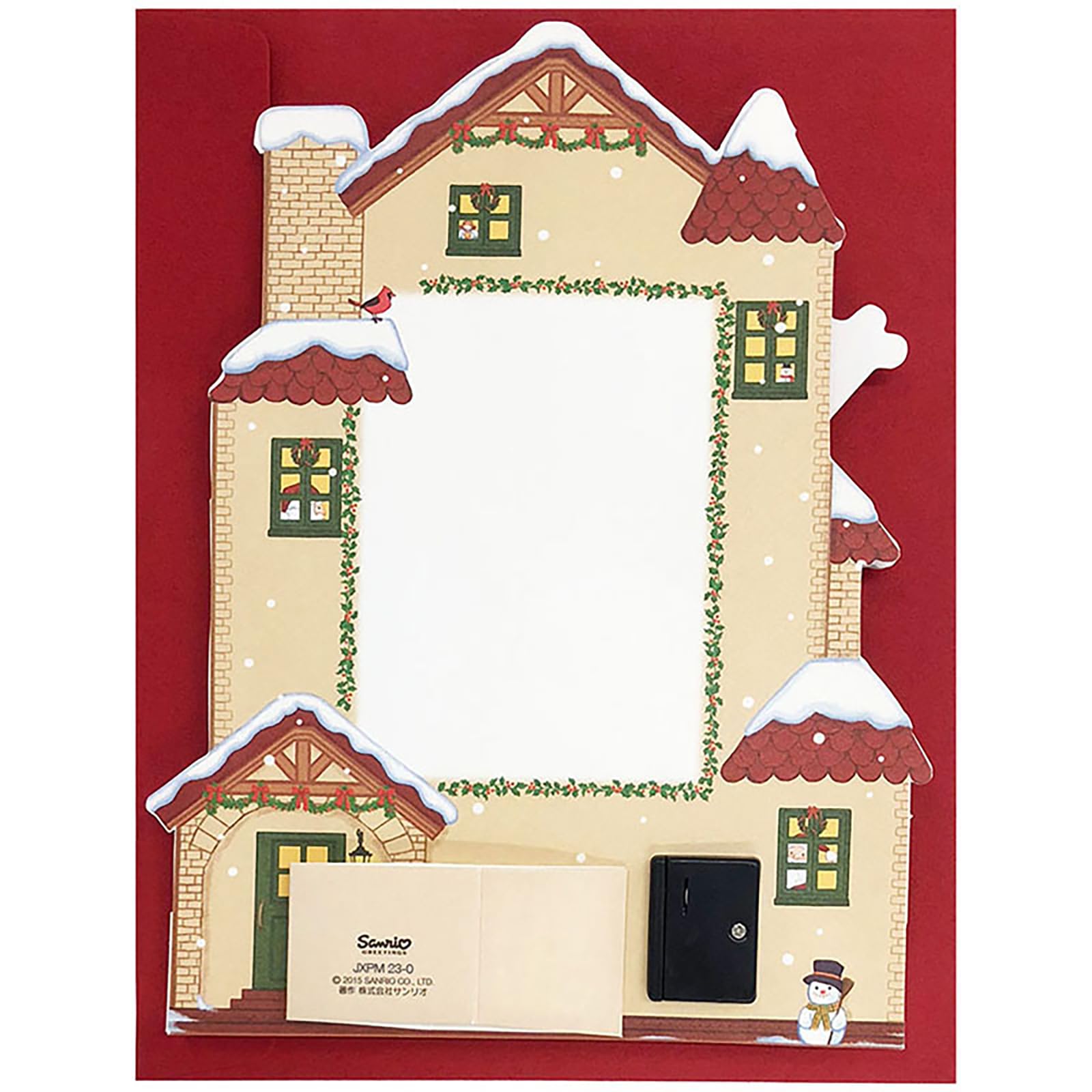 Sanrio Christmas Card Melody Santa's House 20 Winter Songs Greeting Card- Japan Figure Store - #1 Bring To You The Best Japanese Goods