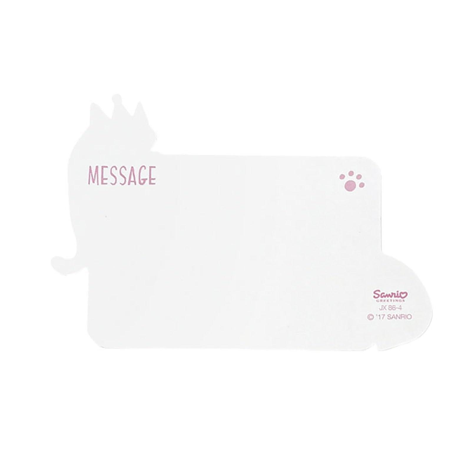 Sanrio Christmas Cat Tree Jx 79-5 Message Card 243167 Christmas Card