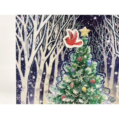 Sanrio Christmas Greeting Card | Tree in the Forest | Overseas Shipping Available- Japan Figure Store - #1 Bring To You The Best Japanese Goods