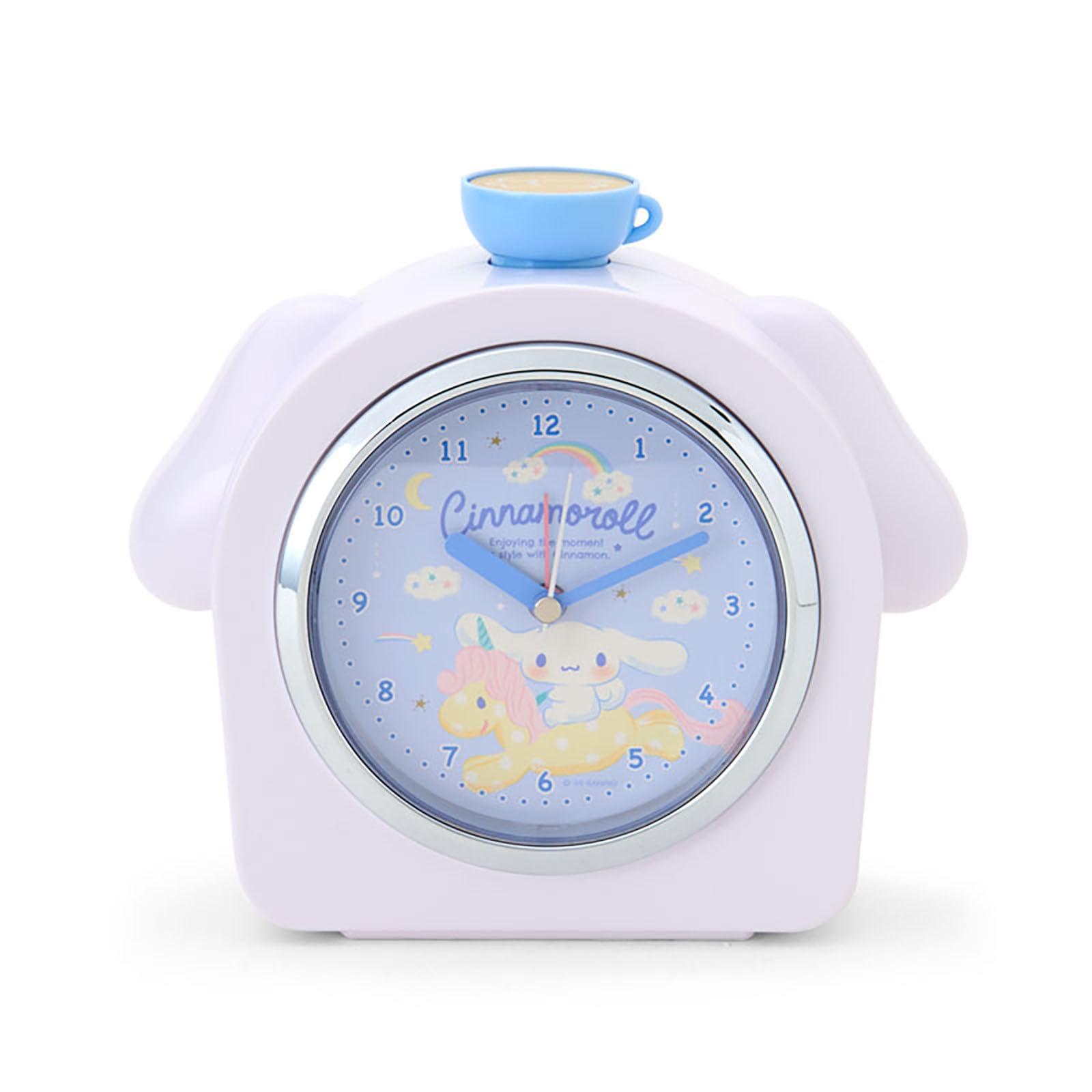 Sanrio Cinnamoroll Alarm Clock with Light - Durable ABS Resin