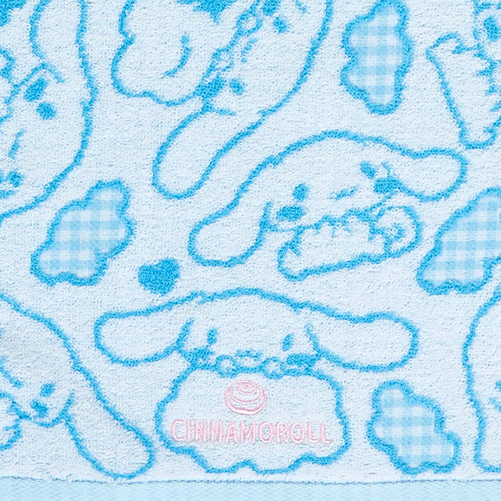 Sanrio Cinnamoroll Antibacterial Deodorizing Face Towel Silver 801127- Japan Figure Store - #1 Bring To You The Best Japanese Goods