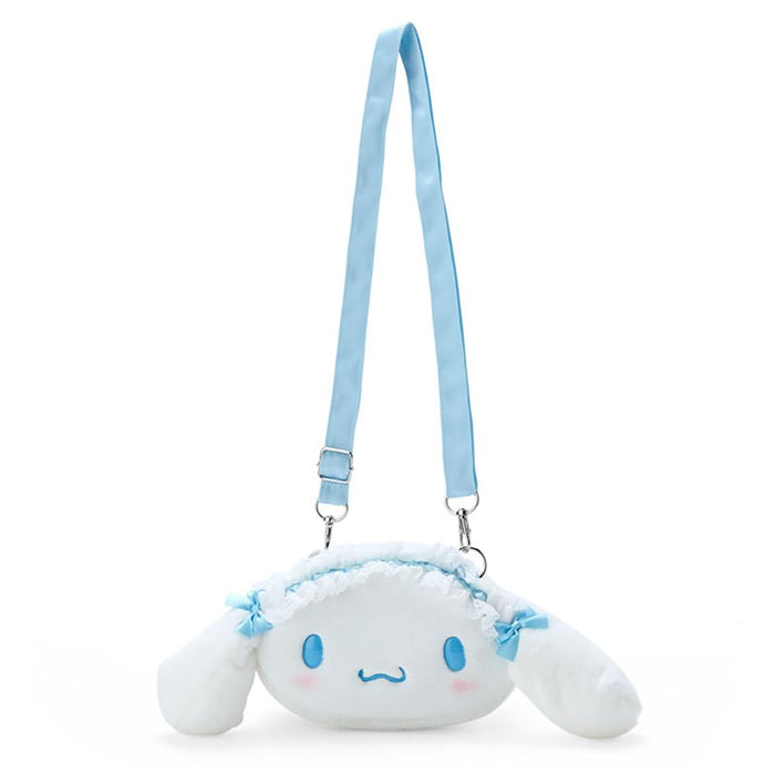 Sanrio Cinnamoroll Face-Shaped Pochette Light Blue 12.8x29.4x7.5 cm- Japan Figure Store - #1 Bring To You The Best Japanese Goods