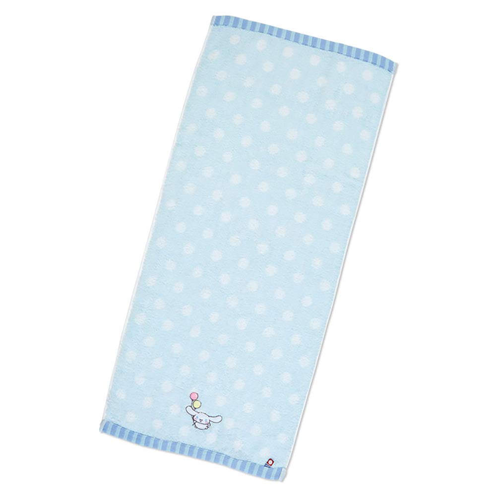 Sanrio Cinnamoroll Imabari Face Towel Dot Pattern Soft and Absorbent- Japan Figure Store - #1 Bring To You The Best Japanese Goods