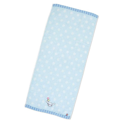 Sanrio Cinnamoroll Imabari Face Towel Dot Pattern Soft and Absorbent- Japan Figure Store - #1 Bring To You The Best Japanese Goods