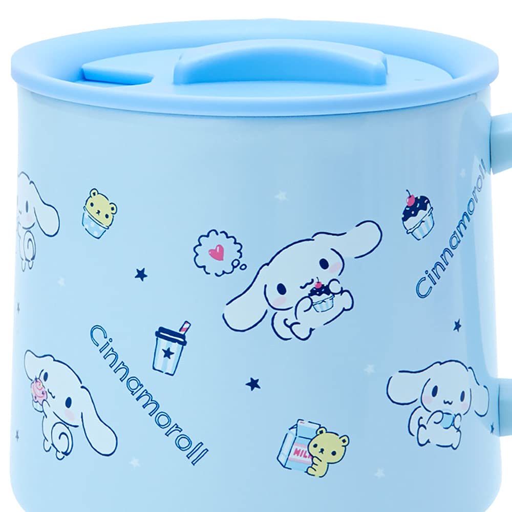 Sanrio Cinnamoroll Stainless Steel Mug With Lid 12oz Durable & Cute- Japan Figure Store - #1 Bring To You The Best Japanese Goods