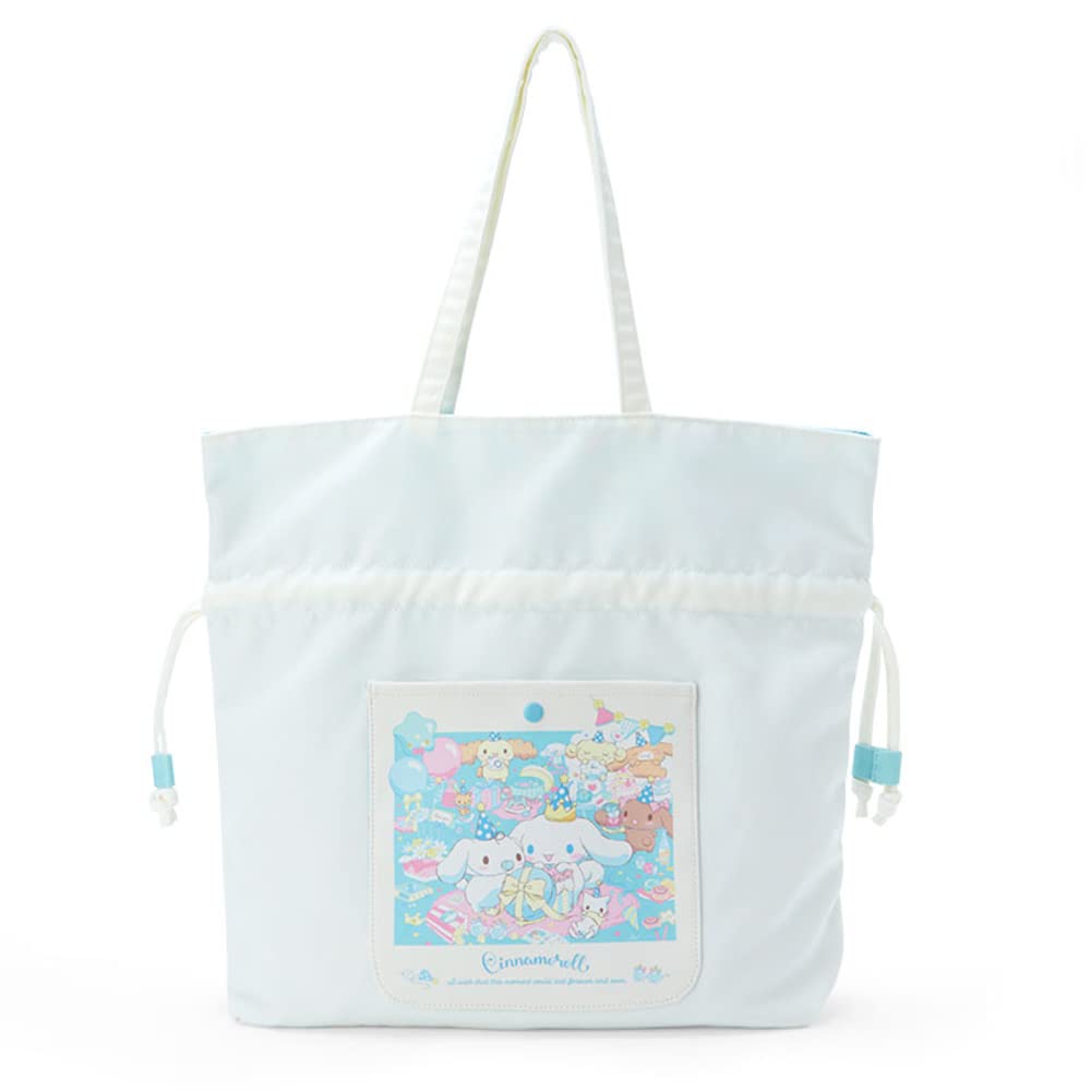 Sanrio Cinnamoroll After Party Tote Bag - Durable Stylish Tote for All Uses- Japan Figure Store - #1 Bring To You The Best Japanese Goods