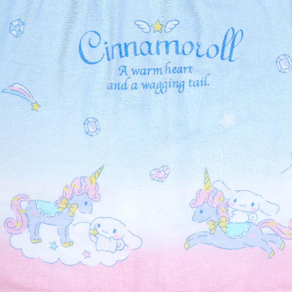 Sanrio Cinnamoroll 80cm Wrap Towel - 80x120cm Character Towel- Japan Figure Store - #1 Bring To You The Best Japanese Goods