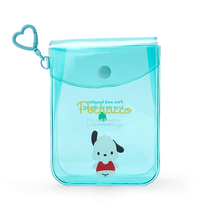 Sanrio Clear Mini Pouch Pochacco 13x10x4cm Character Accessory Bag- Japan Figure Store - #1 Bring To You The Best Japanese Goods