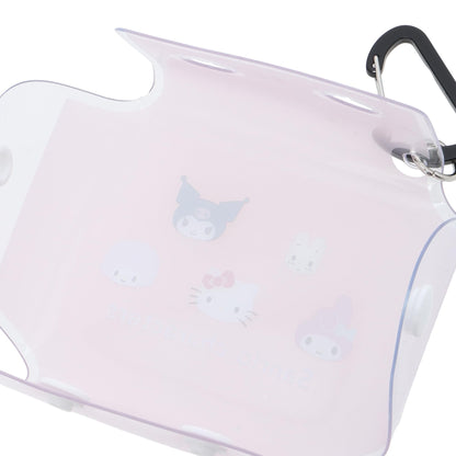 Sanrio Clear Multi-Case Ss Size with Carabiner for Earphones and Accessories- Japan Figure Store - #1 Bring To You The Best Japanese Goods