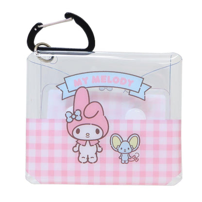 Sanrio My Melody Clear Multi-Case with Carabiner for AirPods Pro Key Pass- Japan Figure Store - #1 Bring To You The Best Japanese Goods