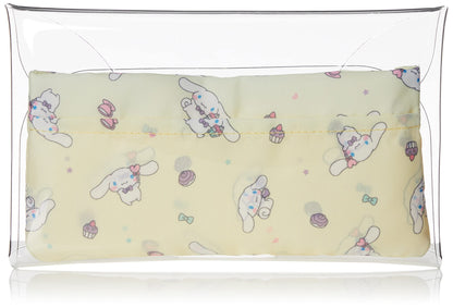 Sanrio Clear Multi-Case with Inner Pouch Makeup & Accessory Organizer Cinnamoroll- Japan Figure Store - #1 Bring To You The Best Japanese Goods
