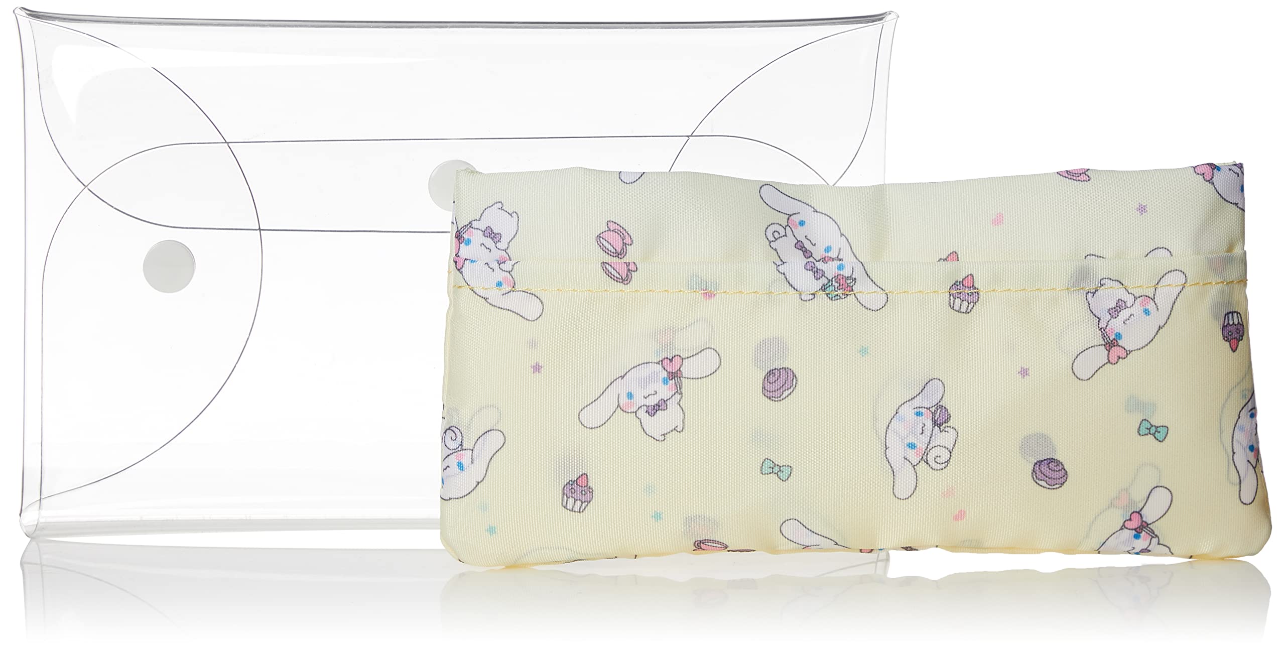 Sanrio Clear Multi-Case with Inner Pouch Makeup & Accessory Organizer Cinnamoroll- Japan Figure Store - #1 Bring To You The Best Japanese Goods
