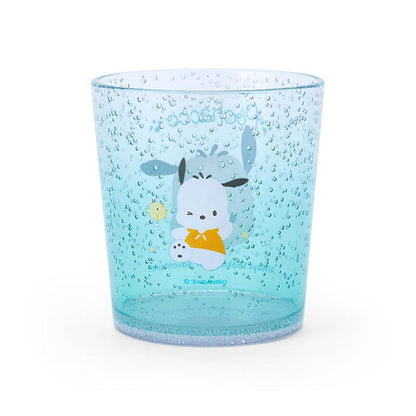 Sanrio Pochacco Clear Tumbler 300ml Perfect for Beverages- Japan Figure Store - #1 Bring To You The Best Japanese Goods