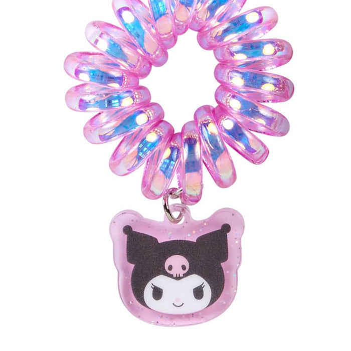 Sanrio My Melody Hair Tie Set of 2 Coil Ponytail Holders- Japan Figure Store - #1 Bring To You The Best Japanese Goods