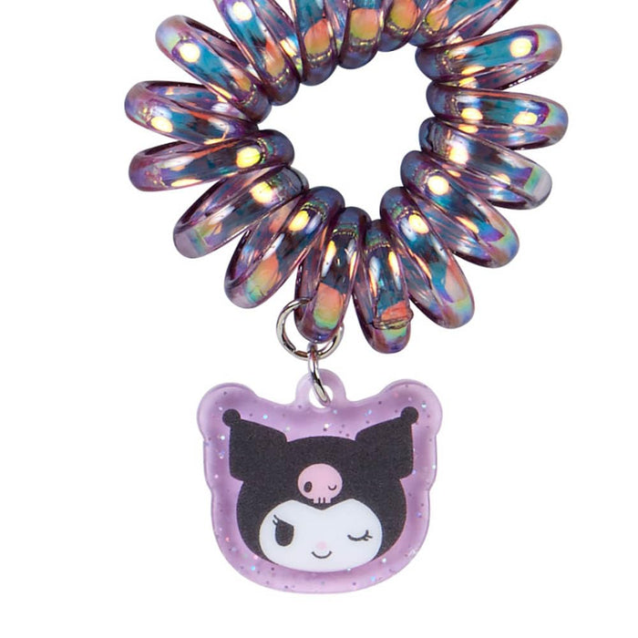 Sanrio My Melody Hair Tie Set of 2 Coil Ponytail Holders- Japan Figure Store - #1 Bring To You The Best Japanese Goods