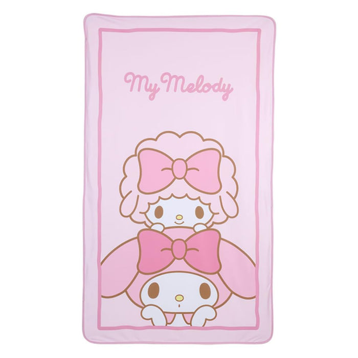 Sanrio My Melody Cool Nap Blanket 95x0.3x160cm - Lightweight & Cozy- Japan Figure Store - #1 Bring To You The Best Japanese Goods
