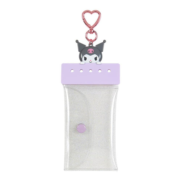 Sanrio Kuromi Custom Clear Pouch 7.8 X 1 X 17Cm Storage 7 X 1 X 11Cm- Japan Figure Store - #1 Bring To You The Best Japanese Goods
