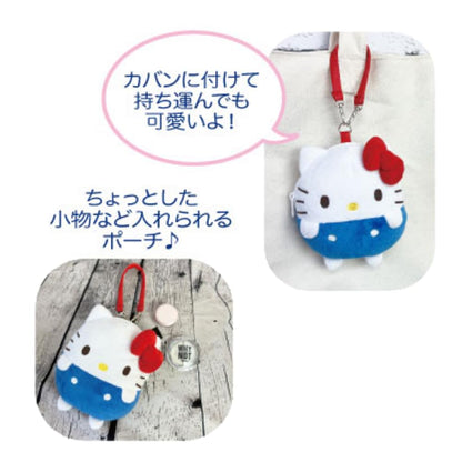 San-X Kuromi Die-Cut Pouch H12cm x W11.5cm x D6cm - Cute Sanrio Accessory- Japan Figure Store - #1 Bring To You The Best Japanese Goods
