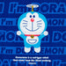 Sanrio Doraemon Drawstring Bag M Size I'M Doraemon 734039- Japan Figure Store - #1 Bring To You The Best Japanese Goods