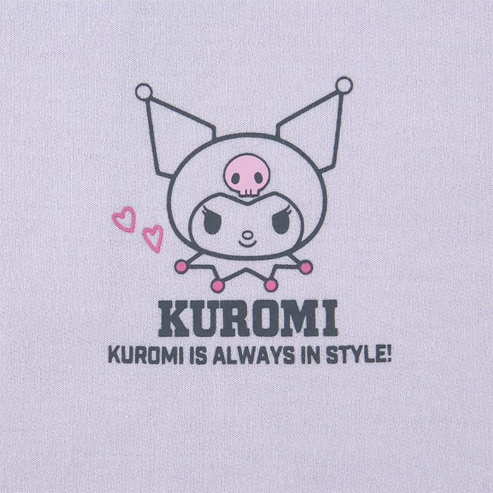 Sanrio Kuromi Half Zip Sweatshirt - Comfort Fit Cute Character Design- Japan Figure Store - #1 Bring To You The Best Japanese Goods