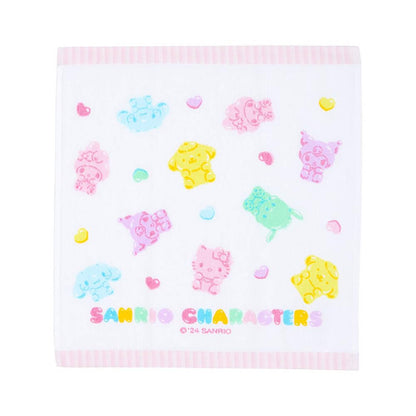 Sanrio Hand Towel Gummy Candy Design Sanrio Characters 493210- Japan Figure Store - #1 Bring To You The Best Japanese Goods