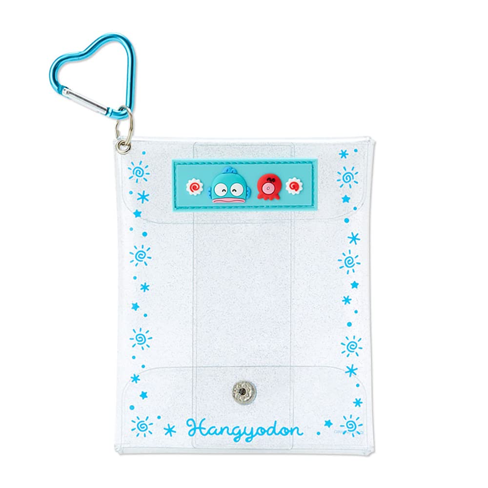 Sanrio Hangyodon Clear Pouch Smiley Face 764272 - Cute and Durable Bag- Japan Figure Store - #1 Bring To You The Best Japanese Goods