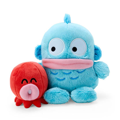 Sanrio Hangyodon Large Plush Toy The Usual Couple Fish 16cm x 18cm x 12cm