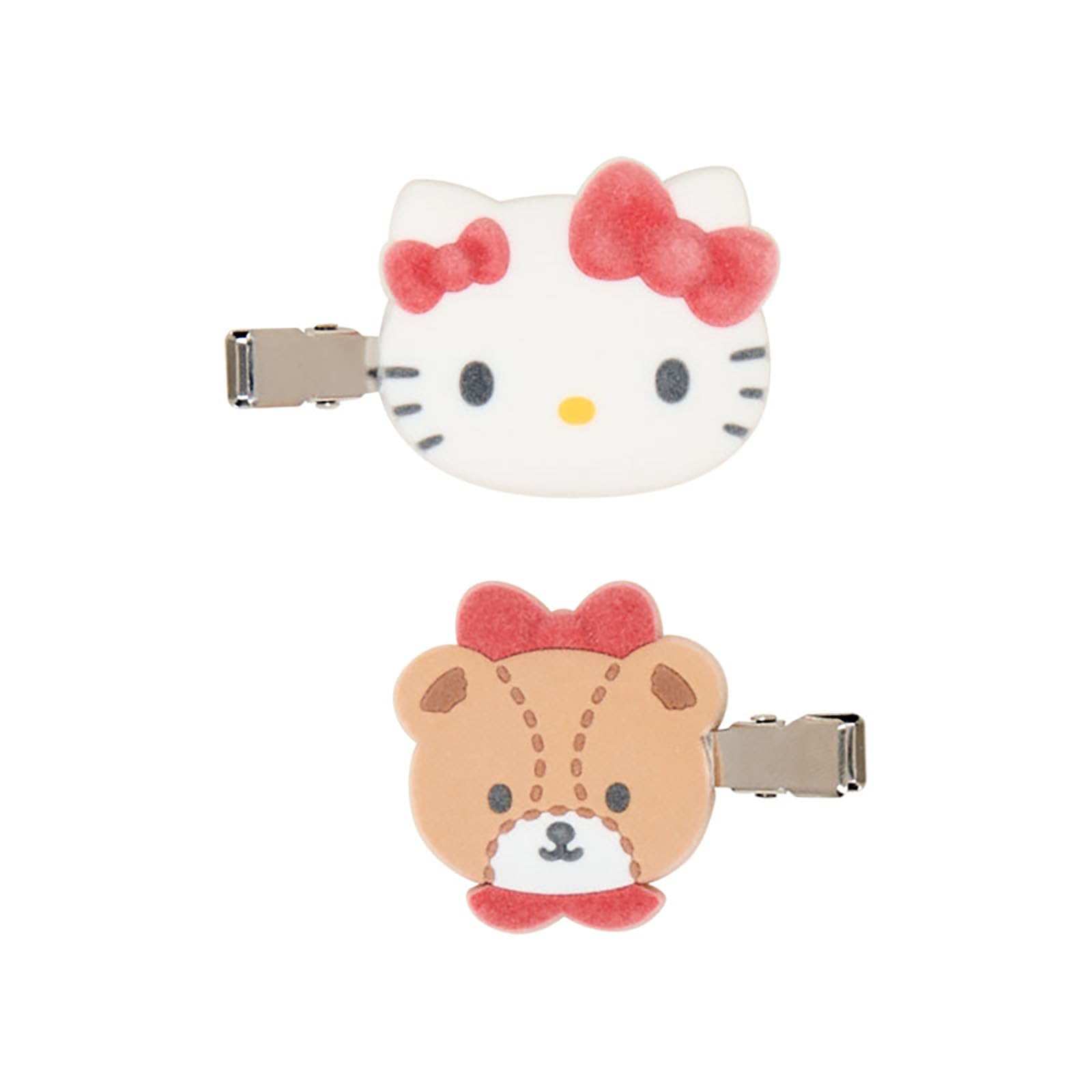 Sanrio Hello Kitty Bangs Clips Set - Right & Left Facing for Ages 3+