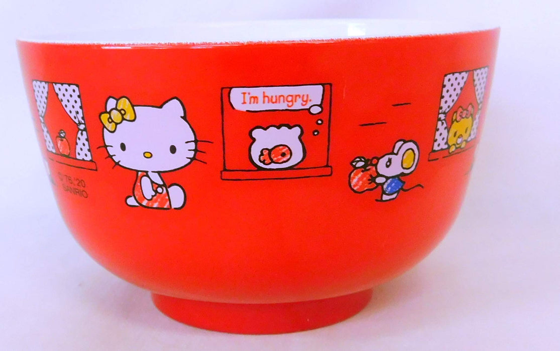 Sanrio Hello Kitty Bowl 18oz Durable Ceramic- Japan Figure Store - #1 Bring To You The Best Japanese Goods