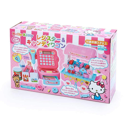 Sanrio Hello Kitty Cash Register and Candy Wagon Playset Fun for Kids- Japan Figure Store - #1 Bring To You The Best Japanese Goods