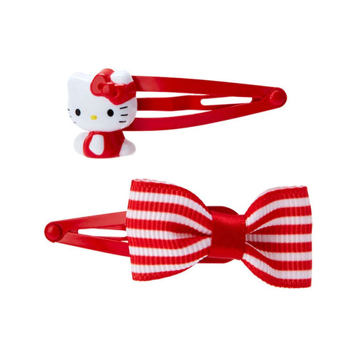 Sanrio Hello Kitty Red Hairpin Set for Girls 488551- Japan Figure Store - #1 Bring To You The Best Japanese Goods