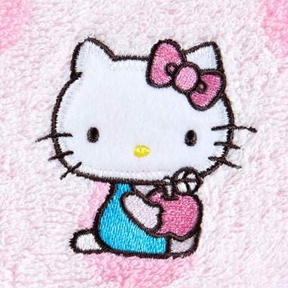 Sanrio Hello Kitty Imabari Bath Towel Dots - Soft & Absorbent 422371- Japan Figure Store - #1 Bring To You The Best Japanese Goods