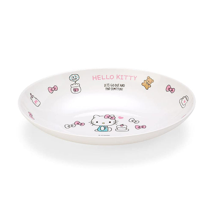 Sanrio Hello Kitty Melamine Curry and Pasta Plate 8-inch 836508- Japan Figure Store - #1 Bring To You The Best Japanese Goods