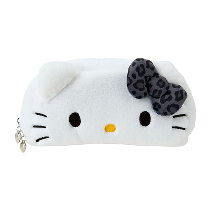 Sanrio Hello Kitty Monotone Animal Pencil Case - Polyester PU Material