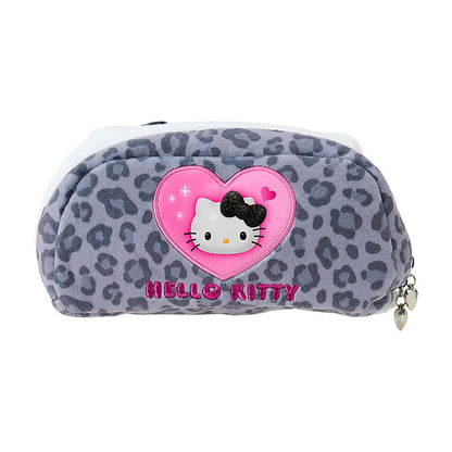 Sanrio Hello Kitty Monotone Animal Pencil Case - Polyester PU Material