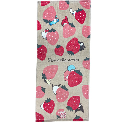 Sanrio Hello Kitty My Melody Kuromi Cinnamon Face Towel 34 X 75 Cm- Japan Figure Store - #1 Bring To You The Best Japanese Goods