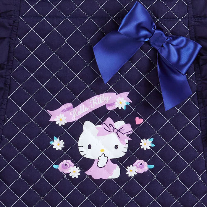 Sanrio Hello Kitty Navy Quilted Lesson Bag Durable and Stylish 765368- Japan Figure Store - #1 Bring To You The Best Japanese Goods