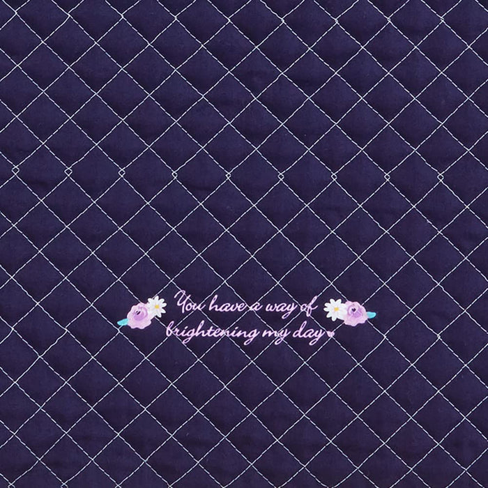 Sanrio Hello Kitty Navy Quilted Lesson Bag Durable and Stylish 765368- Japan Figure Store - #1 Bring To You The Best Japanese Goods