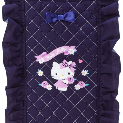 Sanrio Hello Kitty Navy Quilted Shoe Bag Durable and Stylish- Japan Figure Store - #1 Bring To You The Best Japanese Goods