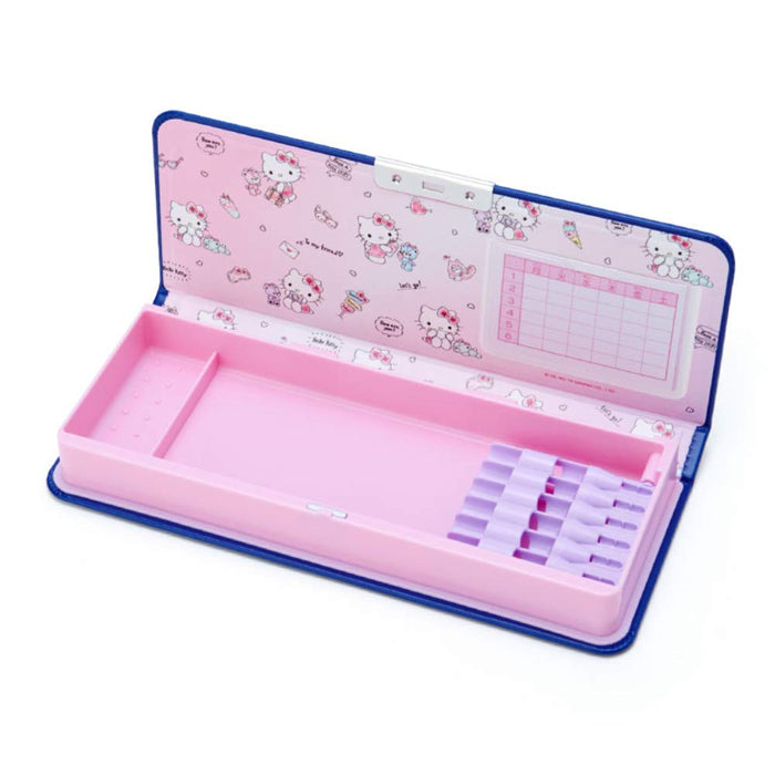Sanrio Hello Kitty Pencil Case Single-Sided Opening Trip Edition- Japan Figure Store - #1 Bring To You The Best Japanese Goods