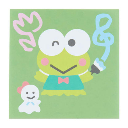 Sanrio Kerokerokeroppi Face Square Memo 410501 - Cute Desk Accessory- Japan Figure Store - #1 Bring To You The Best Japanese Goods