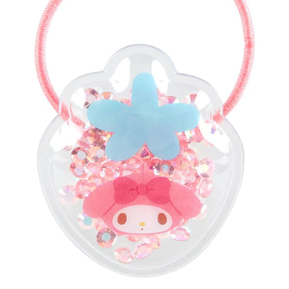Sanrio My Melody Shaka Shaka Ponytail Holder Set of 2 - Kids Accessories- Japan Figure Store - #1 Bring To You The Best Japanese Goods