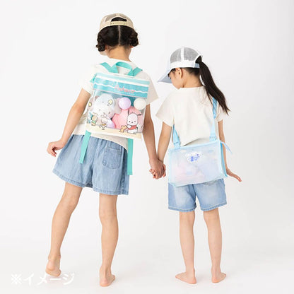 Sanrio Cinnamoroll Kids Mesh Shoulder Bag - Blue 781053- Japan Figure Store - #1 Bring To You The Best Japanese Goods
