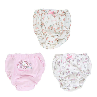 Sanrio Hello Kitty Kids Shorts 3-Piece Set 120Cm Kitty-Chan Design- Japan Figure Store - #1 Bring To You The Best Japanese Goods