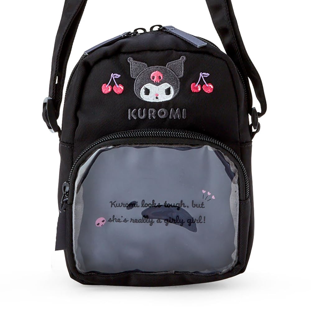Sanrio Kuromi Kids Shoulder Bag 18x14x7.5cm - Cute Character Design- Japan Figure Store - #1 Bring To You The Best Japanese Goods