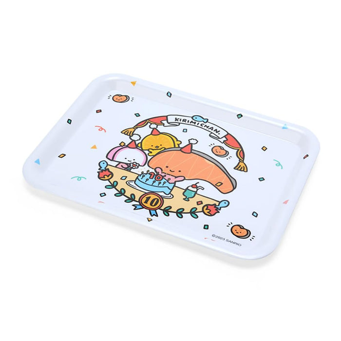 Sanrio Kirimi-Chan 10th Anniversary Melamine Tray 253511- Japan Figure Store - #1 Bring To You The Best Japanese Goods