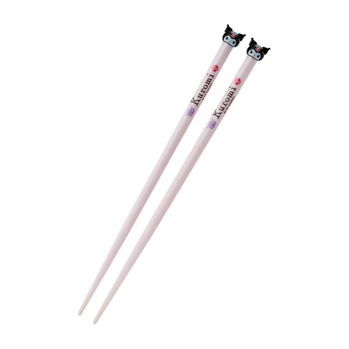 Sanrio Kuromi Chopsticks with Mascot 21cm x 2.4cm x 1cm- Japan Figure Store - #1 Bring To You The Best Japanese Goods