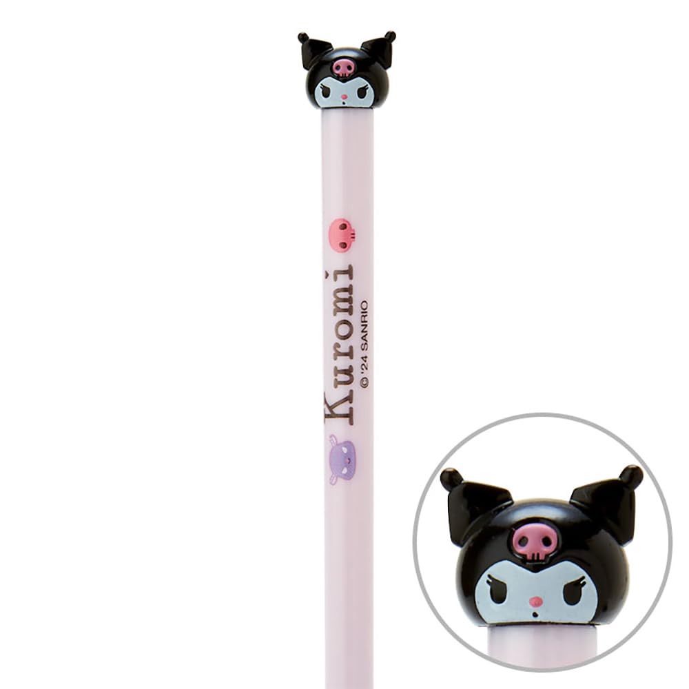 Sanrio Kuromi Chopsticks with Mascot 21cm x 2.4cm x 1cm- Japan Figure Store - #1 Bring To You The Best Japanese Goods