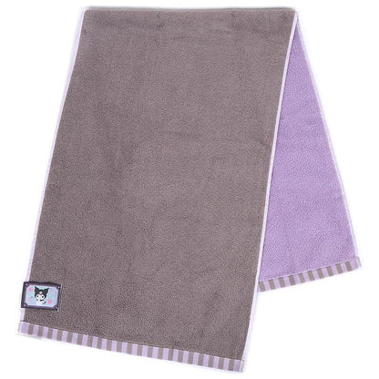 Sanrio Kuromi Compact Bath Towel - Soft Absorbent and Travel-Friendly- Japan Figure Store - #1 Bring To You The Best Japanese Goods