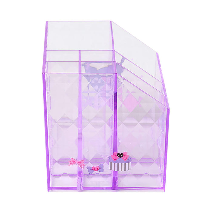 Sanrio Kuromi Cosmetic Organizer 115959 Portable Makeup Storage Box